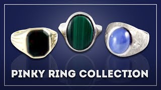 Mens Ring amp Pinky Ring Collection  Gentlemans Gazette [upl. by Anaz]