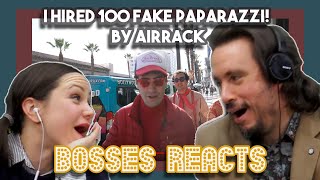 I Hired 100 FAKE Paparazzi By Airrack  Bosses React [upl. by Sucramat14]