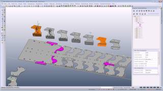 VISI Progress Produktvideo quotErzeugung des Streifenlayoutsquot [upl. by Yddet]