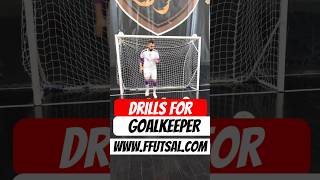 Drills for goalkeeper futsal gk goalkeeper drills [upl. by Nevetse]