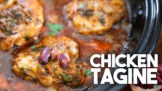 Chicken Tagine  Authentic Moroccan recipe  Kravings [upl. by Loleta]