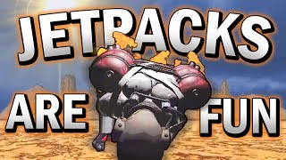 JETPACKS ARE FUN Lethal Company [upl. by Anivad]