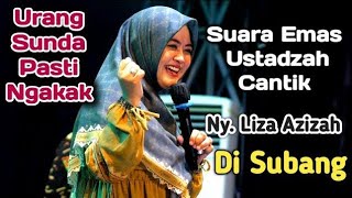 Ceramah Super Lucu Ustadzah Liza Azizah Karawang Di Subang [upl. by Oirom]