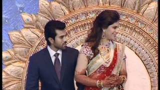 Ram Charan  Upasana Wedding Reception Video Part 2 [upl. by Ahse]