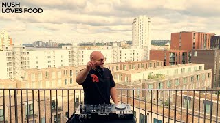 London Rooftop Chilled House Music Mixed by Nush Loves Food [upl. by Ruford]