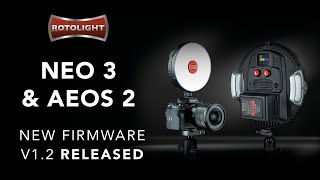 How to install and whats new in Rotolight NEO 3 and AEOS 2 firmware update V12 June 2022 [upl. by Riccio]