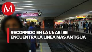 Así es la línea 1 de Pantitlán a Observatorio  Próxima estación Alerta [upl. by Ndnarb]