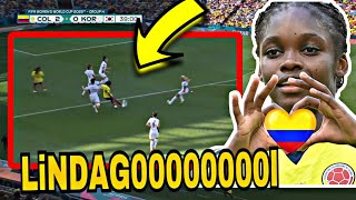 Gol Linda Caicedo  Colombia Vs Corea del Sur 20 Mundial Femenino 2023 [upl. by Wenger]