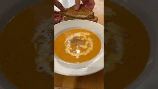 Cooking Grilled Cheese amp Tomato Soup🍅 [upl. by Zulema]