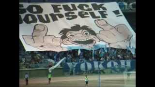 ultra tifo  derby at Yokohama 2012 [upl. by Enitsuga978]