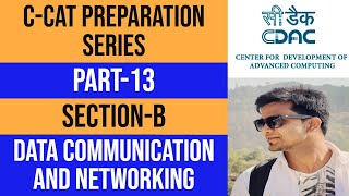 CCAT Preparation  Part13  SectionB  DCN  CDAC Entrance Exam [upl. by Cykana]