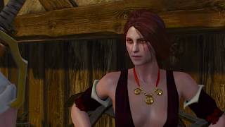 Witcher 3  Geralt helps a woman but fails secret random side quest  Wild Hunt [upl. by Batista]