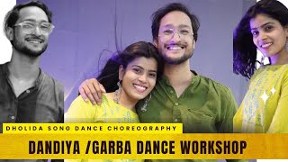 Dholida Dance Workshop  Dandiya amp Garba Tutorial  Sizzable School Of Dance is live [upl. by Nwahsir228]