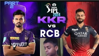 RCB vs KKR  IPL Rivalry  Full Gameplay  Part 2 [upl. by Cia]