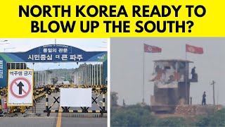 North Korea Set To Blow Up CrossBorder Roads With South Amid Drone Row Seoul Says  N18G  News18 [upl. by Harpole107]