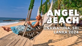 Angel Beach Unawatuna 2024 [upl. by Jacklin]