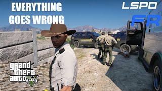 Everything Goes Wrong Cody Bridges  Ep 8  Sheriff Patrol  LSPDFR  GTA5  GTAV [upl. by Nolyat245]