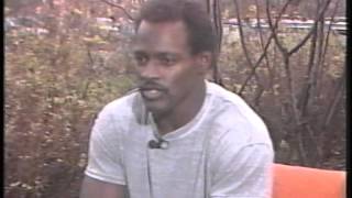 Walter payton of the Chicago bears  interview on channel 4 NFL show [upl. by Eniamsaj]