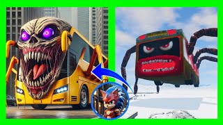 Bus Eater In Real Life All Eat Monster In Real Life Guess The MONSTERS VOICE 5 [upl. by Gent]