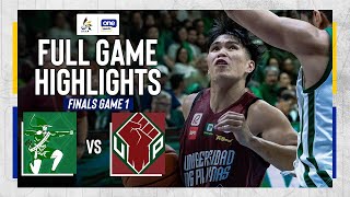 DLSU vs UP  FULL GAME HIGHLIGHTS  UAAP SEASON 87 MEN’S BASKETBALL FINALS  DEC 8 2024 [upl. by Mabelle632]