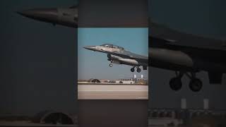 Jordanian Air Force F16 landing [upl. by Hyo794]