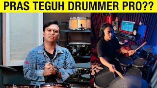 REACT PERMAINAN DRUM PRAZ TEGUH [upl. by Suoicerp]