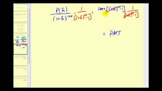 Determining the Monthly Payment of an Installment Loan [upl. by Yrad]