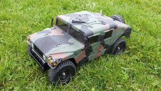 Tamiya M1025 110 scale Hummer 20 [upl. by Tammany836]