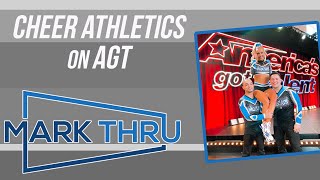 Cheer Athletics Wildcats on AGT Mark Thru Podcast Highlights [upl. by Nesila]