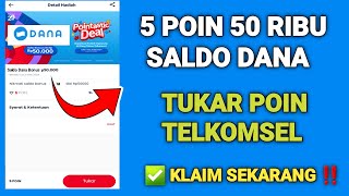 Cara Menukarkan Poin Telkomsel Jadi Saldo Dana  Tukar Poin Telkomsel Tercepat 2024 [upl. by Aloiv]