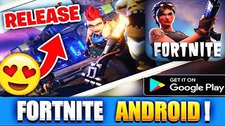 FORTNITE AUF ANDROID SPIELEN so geht´s   V52 UPDATE [upl. by Siffre]