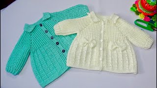 ABRIGO PARA BEBE tejido a crochet paso a paso PARTE 1 [upl. by Brathwaite695]