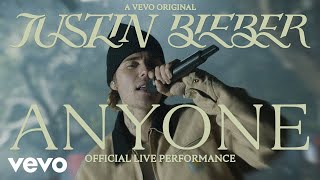 Justin Bieber  Anyone Official Live Performance  Vevo [upl. by Granlund]