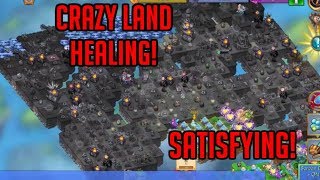 Crazy Land Healing SATISFYING  Merge Dragons [upl. by Brina721]