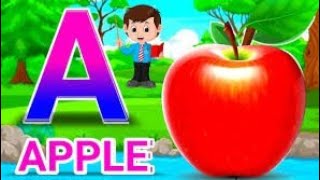 A apple B ball C cat D doll E egg F frog G glass H hat I igloo Abc Song kids video [upl. by Atiuqes]