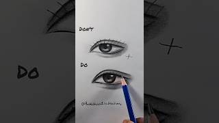 How to draw eyelashes 👁️✍️ art artist cartoon drawing satisfying paint anime shorts [upl. by Nairbo608]