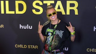 JoJo Siwa attends Hulus quotChild Starquot Los Angeles premiere [upl. by Einahpet]