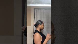 Middle Part Slick Bun 💐 music love hiphop viralvideo tunny hairstyle trending viralshorts [upl. by Red521]