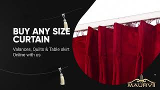 Transform Your Church Stage Design Ideas amp Stunning Velvet Curtains Maurvii [upl. by Oly588]