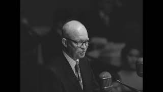 Atoms For Peace Speech  Eisenhower 1953 [upl. by Ocirema]