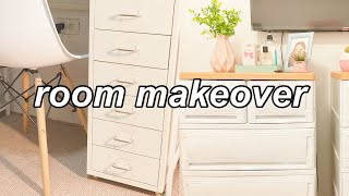 🧸 aesthetic small room makeover philippines  part 2 [upl. by Velvet641]