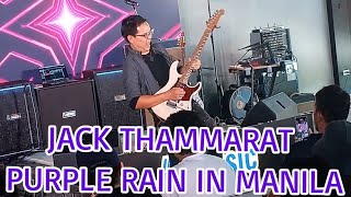 Jack Thammarat  Purple Rain Live in Manila 2023 [upl. by Charron95]