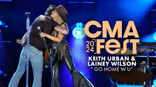 Keith Urban with Lainey Wilson – “GO HOME W U”  CMA Fest 2024 [upl. by Aklim]