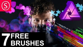 7 FREE Brushes  For Affinity Photo [upl. by Roshelle771]