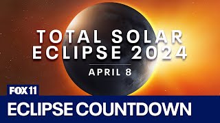 Countdown to Solar Eclipse 2024 [upl. by Tailor]