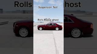 Roll Royce Ghost Suspension Test shorts rollsroyce ghost viralshorts suspension [upl. by Enelrats]