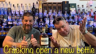 Russell’s Reserve 6 Year Kentucky Straight Rye Whiskey Uncorking [upl. by Eniamrahs]