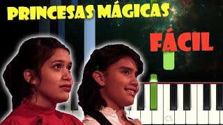 Princesas Mágicas  Jesús Adrián Romero  Piano tutorial fácil [upl. by Lundell]