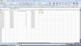 How to edit multiple Excel 2007 Cells at once [upl. by Dorina]