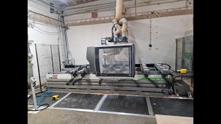 BIESSE ROVER C640  5axis CNC working centre [upl. by Ramgad]